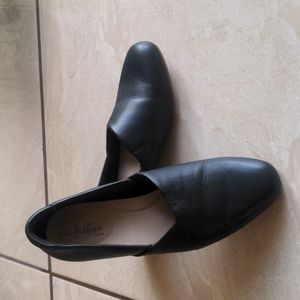 **OBO** Clark's Juliet Palm black leather shoes